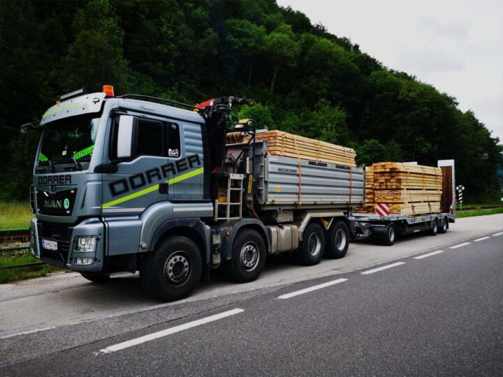 Dorrer Holztransporte